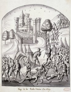 Het beleg van Roche-Derrien in 1349