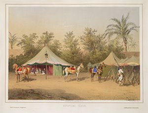 Kamp in Egypte door School Hungarian