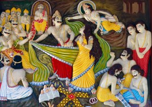 Draupadi Cheer-Haran Door Dushasana Mahabharata