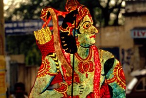 Beeld van de God Rama