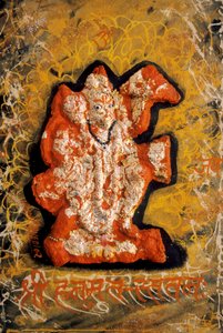 Heer Bajrangbali miniatuurschildering