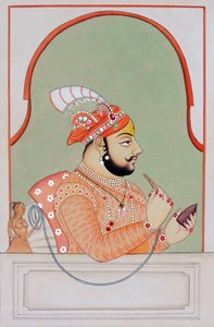 Miniatuurschilderij van Maharana Jagat Singh Udaipur door School Indian