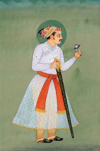 Mughal keizer Jahangir door School Indian