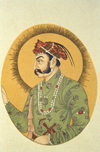 Portret van Mughal Keizer Jahangir, India