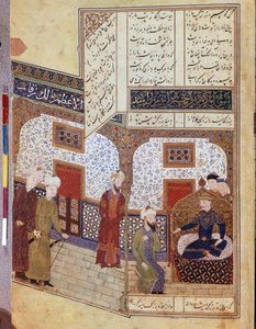 Khusraw in gesprek met Buzurg Ummid