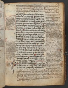 Harley 1802, f.19r, Gedecoreerde initiaal 