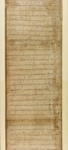 Add. 5412, deel 2, Koopakte uit Ravenna, 3 juni 572 (papyrus)