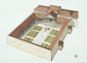 Gereconstrueerd Forum gebouwd door Titus Flavius Vespasianus
