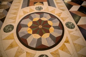 Scuola Grande di San Rocco, vloer door School Italian