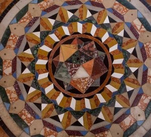 Basiliek van San Marco, kerk, vloer (mozaïek) door School Italian