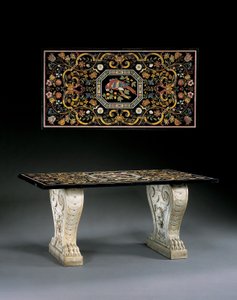Tafel door School Italian