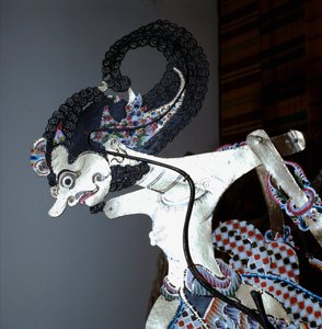 Wayang (schaduwpoppen) door School Javanese