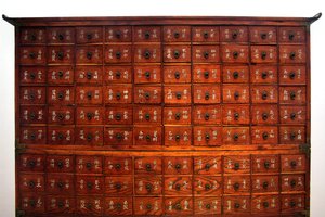 Houten medisch meubilair, Joseon-periode, Korea, Kim Chong-hak collectie. Fotografie, Seoul National Museum, Republiek Korea, 2006. door School Korean