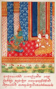 Suvana Sama Jakata (gravure, ca. 1910) door School Laotian