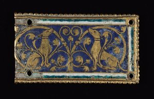 Plaquette, waarschijnlijk van een Reliekschrijn, c.1200-1250