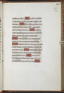 Koningen 9, f.235r, Getijdenboek, Gebruik van Sarum (