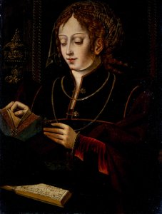 Maria Magdalena, ca. 1520 door School Netherlandish