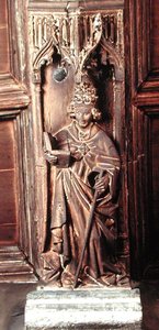 St. Gregorius, een van de vier Latijnse kerkvaders door School Netherlandish