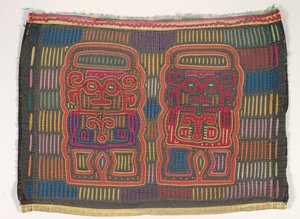 Shirt paneel (mola), Kuna Volk, San Blas Eilanden, c.1950s