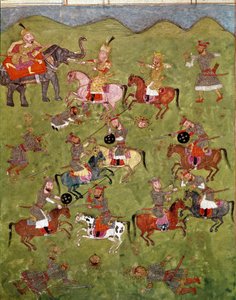 Islamitische kunst: gevechtsscène