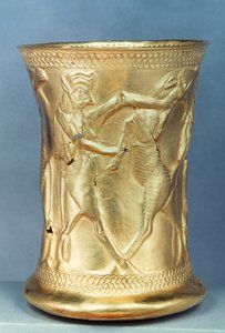 Vaas versierd met mythologische wezens, Perzisch door School Persian