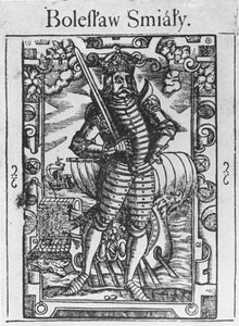 Boleslaw II de Vrijgevige (gravure)