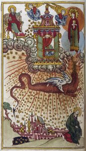Apocalyps van St. Jan, c.1750 (miniatuur)