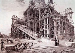 Bouw van de kerk van het Winterpaleis (Sint-Petersburg)