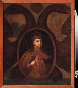 Portret van regentes Sophia Alexejevna Romanova (1657-1704)