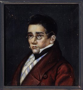 Portret van de toneelschrijver Alexander Sergejevitsj Gribojedov (1795-1829)