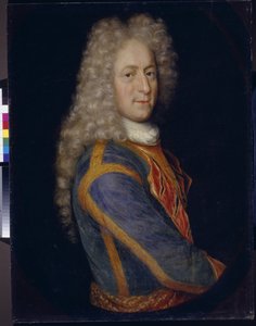 Portret van veldmaarschalk Ivan Yurievich Trubetskoy door School Russian
