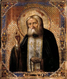 Voorstelling van de Russische Thaumaturg Seraphim van Sarov