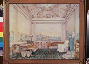 Ontvangstzaal in een landhuis