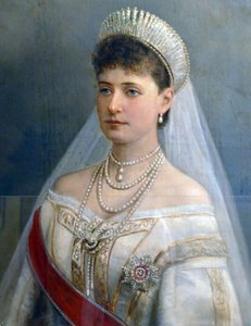 De tsarina van Rusland, Alexandra van Rusland door School Russian