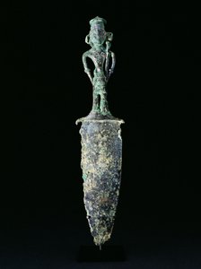 Dolk, Dongson Cultuur, ca. 200 v.Chr.-200 n.Chr. door School Vietnamese