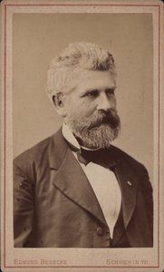 Portret van de cellist en componist Georg Goltermann 1824-1898, ca. 1880