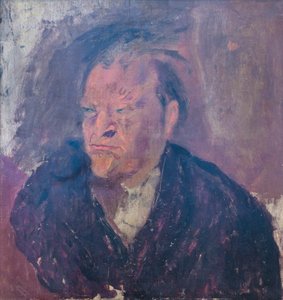 Portret van Ungaretti door Scipione Gino Bonichi