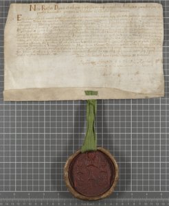 Diploma uitgegeven door de universiteit aan Thomas James
