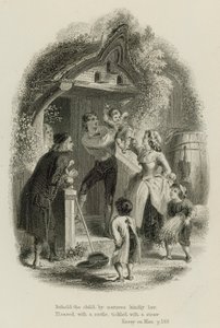 Scène uit Essay on Man, door Alexander Pope door Scottish School