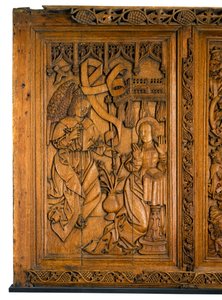 Aankondiging van de Beaton-panelen, 1524-37 door Scottish School