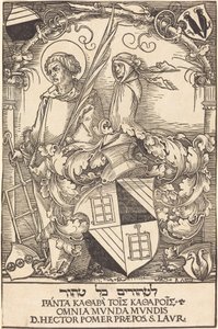 Wapen van Hector Pomer door Sebald Beham