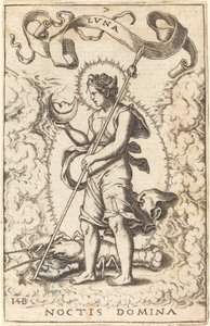 Luna door Sebald Beham