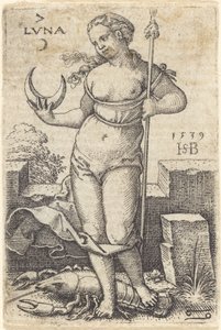 Luna door Sebald Beham