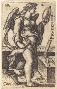 Prudencia door Sebald Beham