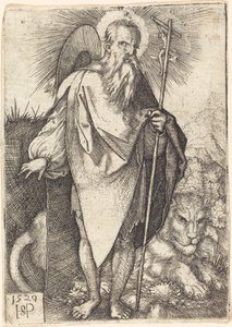 Heilige Hiëronymus staand