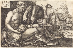 De herder door Sebald Beham