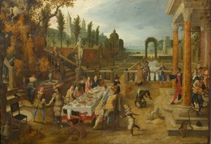 Fête champêtre, c. 1615-1620