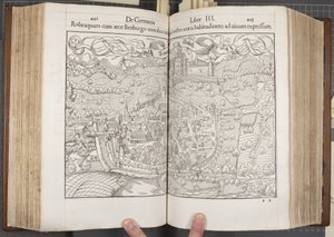 Cosmographia, Fols 442-443 door Sebastian Munster