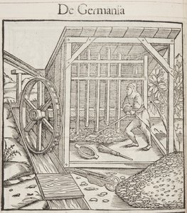 Cosmographia, detail van Fol 43 door Sebastian Munster