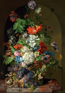 Bloemenstilleven door Sebastian Wegmayr